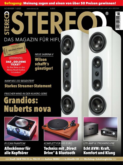 Title details for Stereo by falkemedia GmbH & Co. KG. - Available